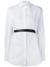 VALENTINO BELTED POPLIN SHIRT,LB0AB06N1LW11698156