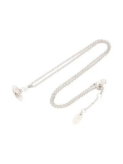 Pre-owned Vivienne Westwood 2010s Orb Rhinestone Necklace