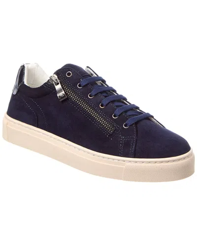 The Flexx Carmela Leather & Suede Sneaker In Blue