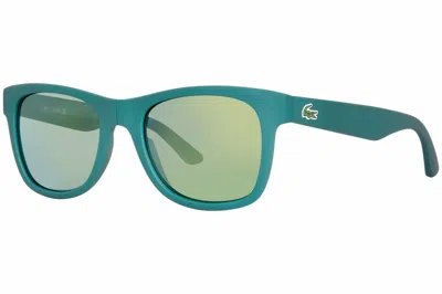 Lacoste Unisex L778s Sunglasses In Matte Green / Green