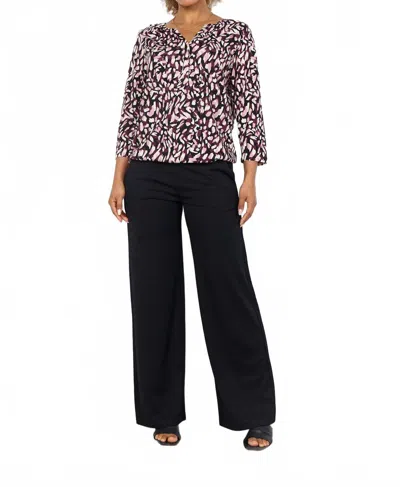 Soya Concept Women's Blouse In Black/white In Multi