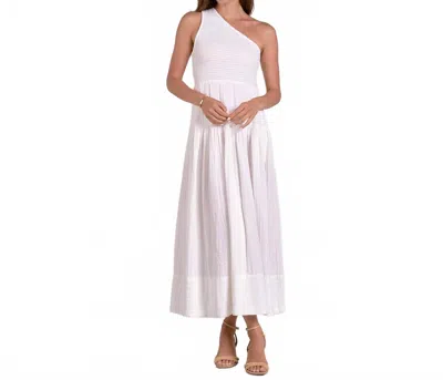 Elan Gracie Maxi Dress In White In White