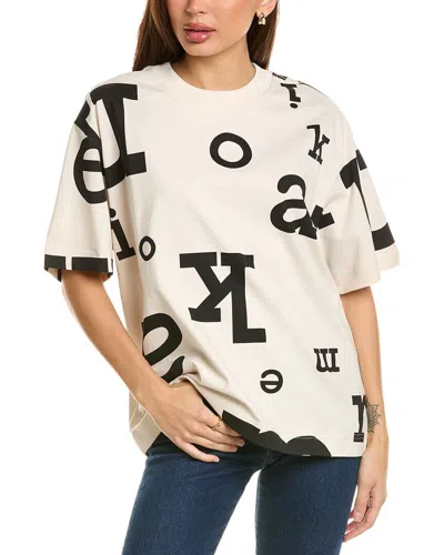 Marimekko Leiot Marimerkki T-shirt In Neutral