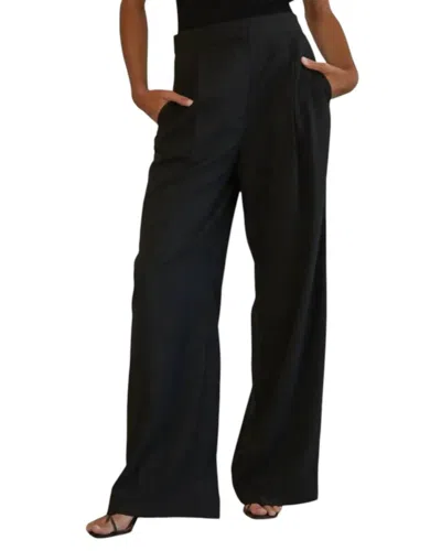 By Together Paris Wide Leg Trouser In Black In Black