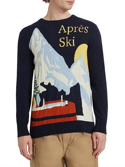 Harden Apres Ski Crewneck Sweater In Black In Black