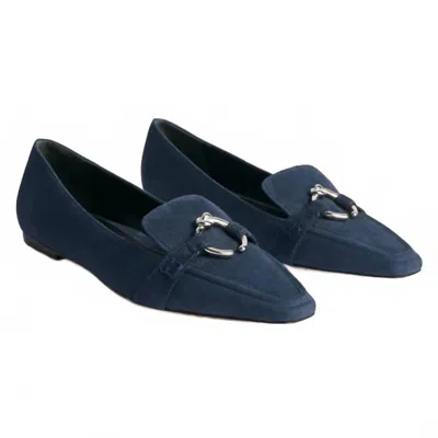 Marion Parke Women's Morgan Flat Shoe In Navy
