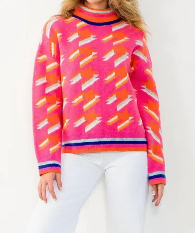 Thml Taking Chances Sweater In Pink In Pink