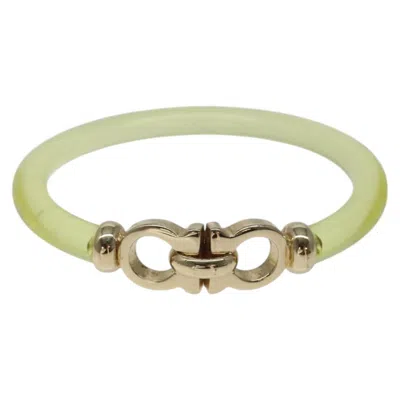 Pre-owned Ferragamo Gancini Plastic Bracelet Jewelry ()