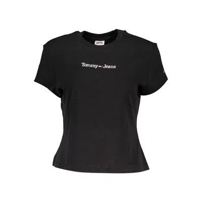 Tommy Hilfiger Cotton Tops & Women's T-shirt In Black