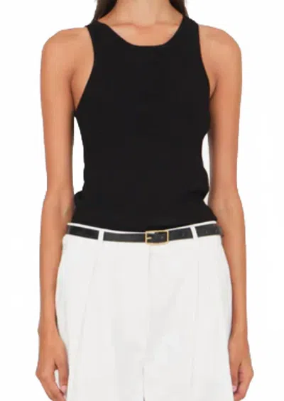 The Garment Madison Tank Top In Black