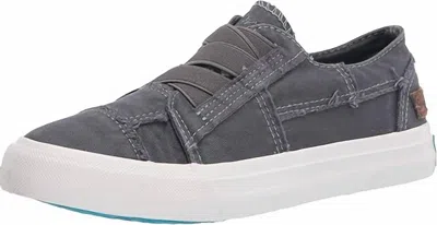 Blowfish Women's Marley Slip-on Sneakers In Bluetuna Color Washed Canvas