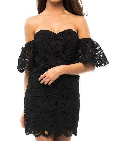 Asilio Party To Peace Dress In Black