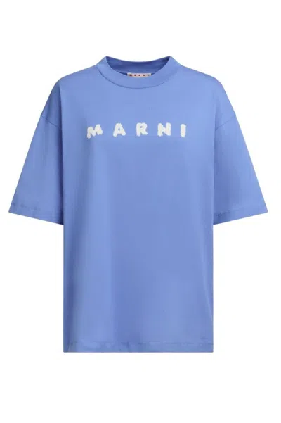 Marni Crew Neck Cotton T-shirt
