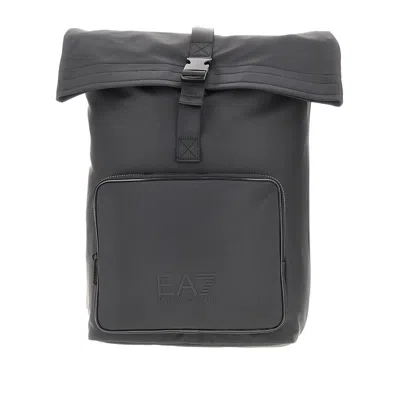 Ea7 Coated Fabric Backpack