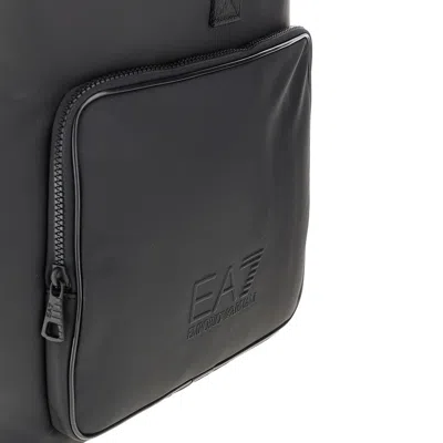 Ea7 Coated Fabric Backpack