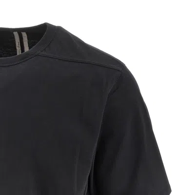 Rick Owens 'brad' Organic Cotton T-shirt In Black