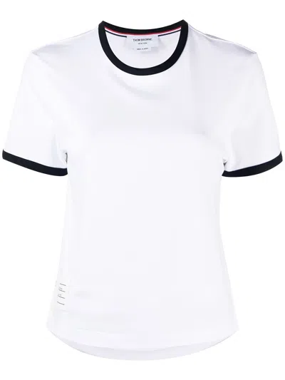 Thom Browne Cotton T-shirt In White