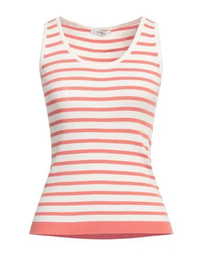 Max Mara Woman Top Rust Size L Cotton