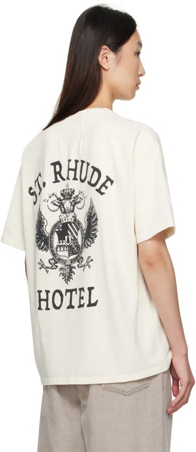Rhude Off-white 'st. ' Seal T-shirt