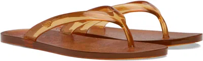 Ancient Greek Sandals Brown Jelly Flip-flops