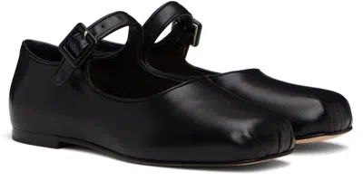 Sandy Liang Black Pointe Mary Jane Ballerina Flats