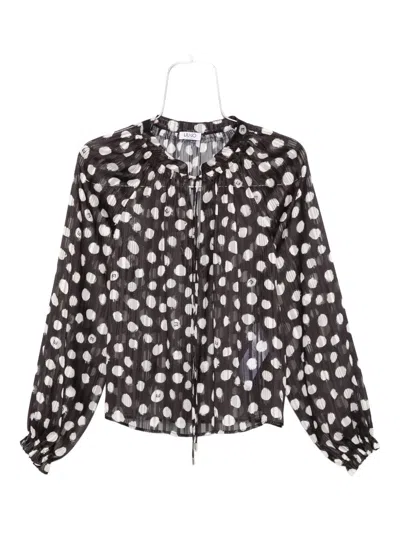 Liu •jo Polka-dot Print Blouse