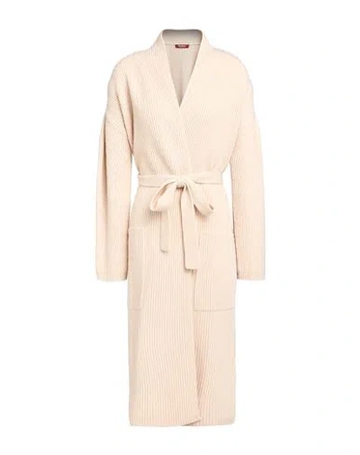 Max Mara Studio Woman Cardigan Cream Size M Wool, Cashmere