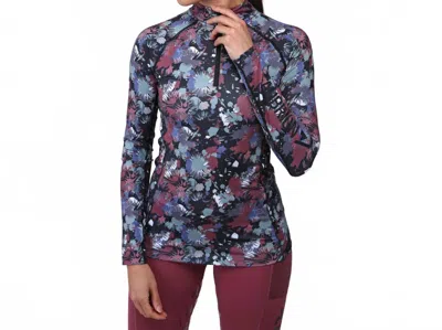 Aubrion React Long Sleeve Sun Shirt In Abstract