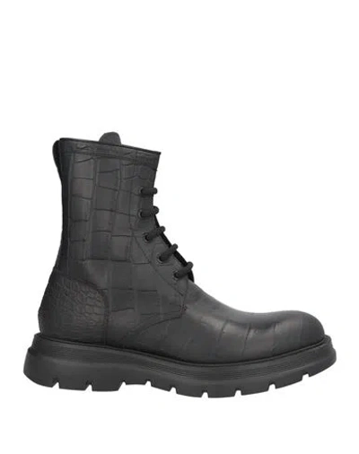 Mich Simon Man Ankle Boots Black Size 9 Soft Leather
