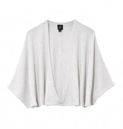 Echo Women's Sequin Cocoon Wrap In Cream