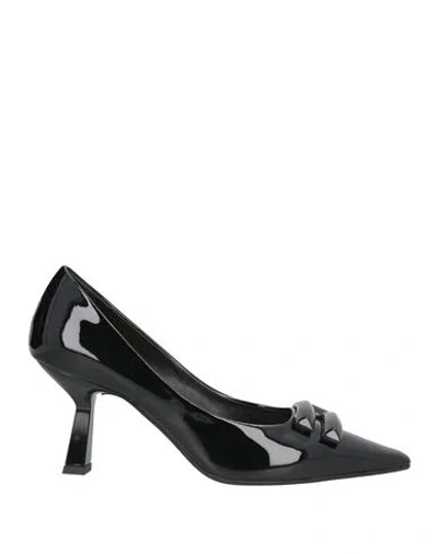 Chantal 1962 Woman Pumps Black Size 5 Leather
