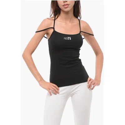 Dsquared2 Stretch Cotton Icon Tank Top