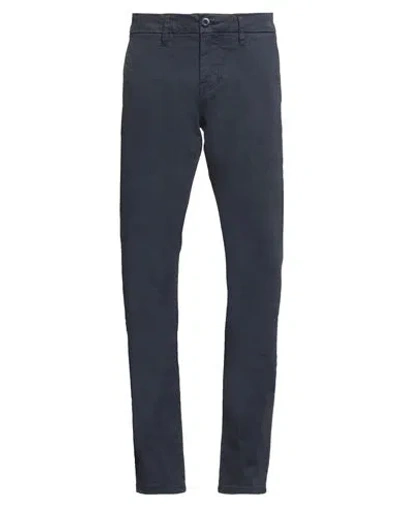 Guess Man Pants Midnight Blue Size 29w-32l Cotton, Elastane