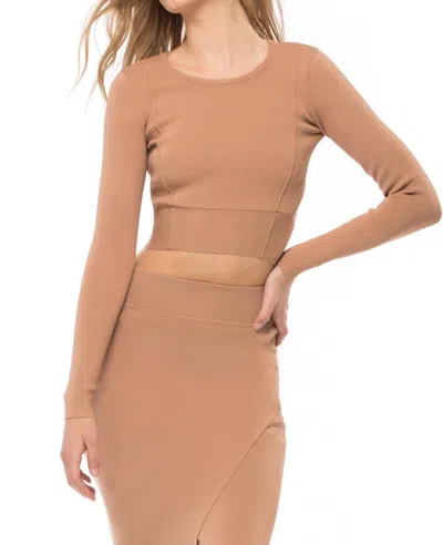 Kendall + Kylie Compact Overlap Pencil Skirt In Contour In Burgundy
