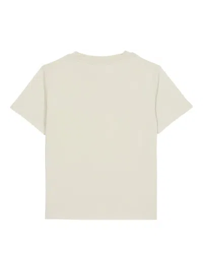Balmain Cotton T-shirt In Neutral