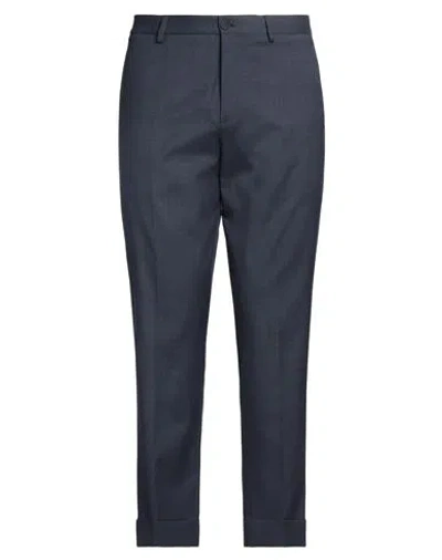 Dior Homme Man Pants Navy Size 36 Virgin Wool In Blue