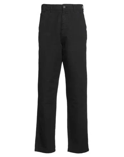 Iuter Man Pants Black Size 28 Cotton