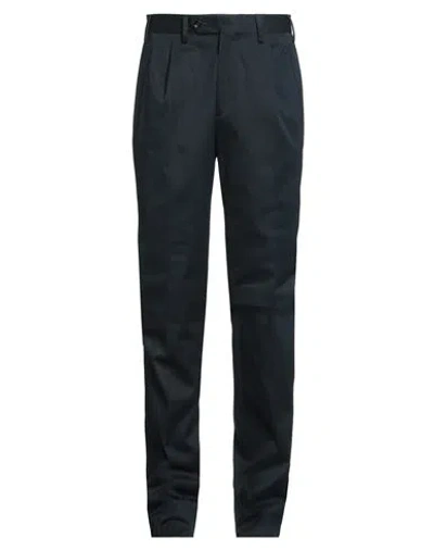 Germano Man Pants Navy Size 42 Cotton In Black
