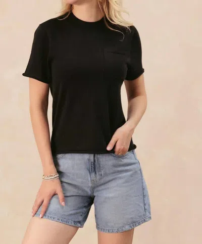 27 Miles Malibu Rayna Top In Black In Black