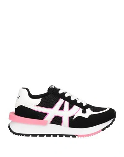 Ash Woman Sneakers Black Size 8 Textile Fibers
