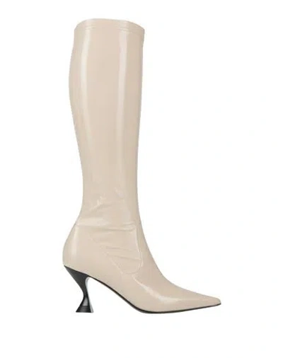 Strategia Woman Boot Ivory Size 7 Textile Fibers
