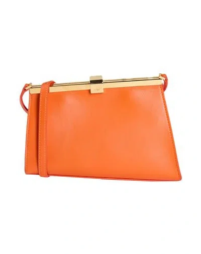 N°21 Woman Cross-body Bag Orange Size - Leather