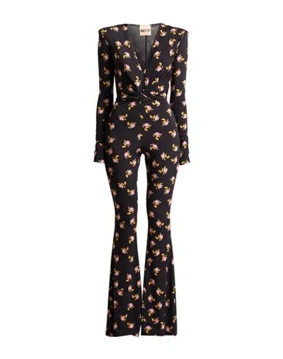 Aniye By Woman Jumpsuit Black Size 6 Polyester, Elastane