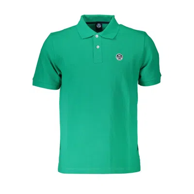North Sails Green Cotton Polo Shirt In Green