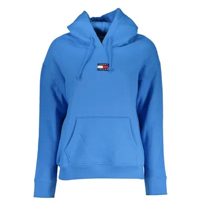 Tommy Hilfiger Blue Cotton Sweater In Blue