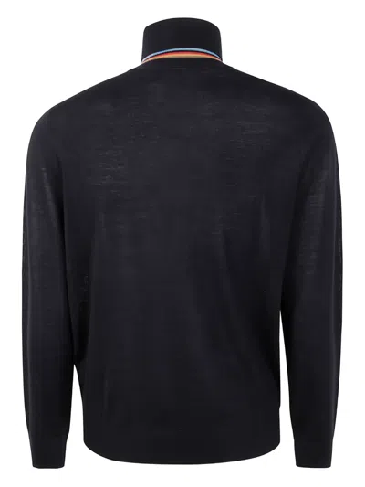Paul Smith Turtleneck Shirt In Black