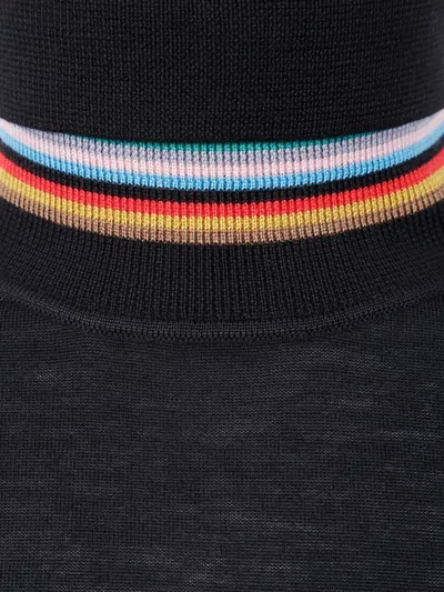 Paul Smith Turtleneck Shirt In Black