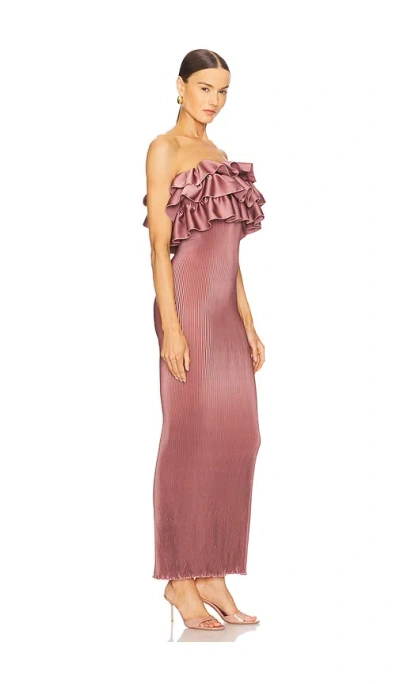 L'idée Paris Tube Dress In Brown