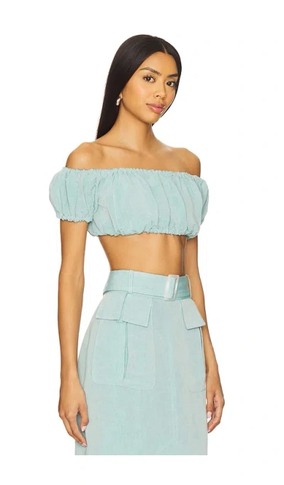Matthew Bruch Bubble Crop Top