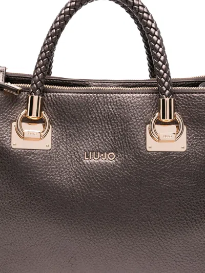 Liu •jo Manh Ecs Braided-handle Tote Bag